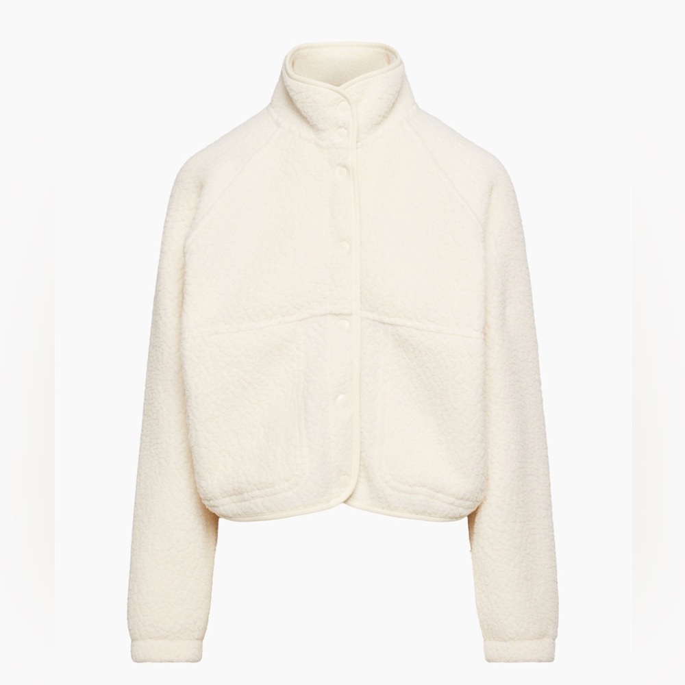 Aritzia Mullein Polarfleece Snowbank Jacket with Stand Collar